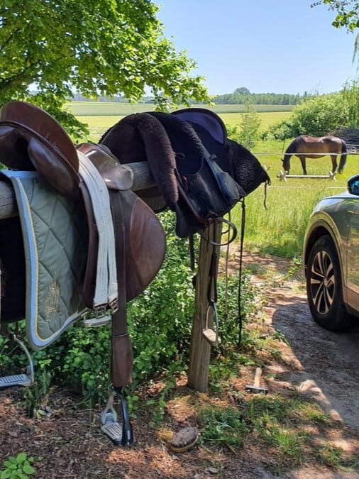 Reiten und Outdoor
